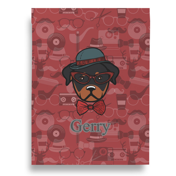 Hipster Dogs Garden Flags - Large - Double Sided - BACK