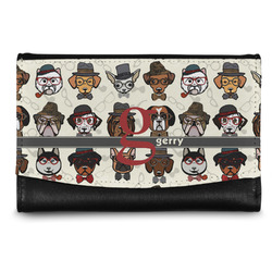 Hipster Dogs Genuine Leather Women's Wallet - Small (Personalized)