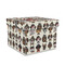 Hipster Dogs Gift Boxes with Lid - Canvas Wrapped - Medium - Front/Main