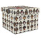 Hipster Dogs Gift Boxes with Lid - Canvas Wrapped - X-Large - Front/Main