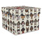 Hipster Dogs Gift Boxes with Lid - Canvas Wrapped - XX-Large - Front/Main