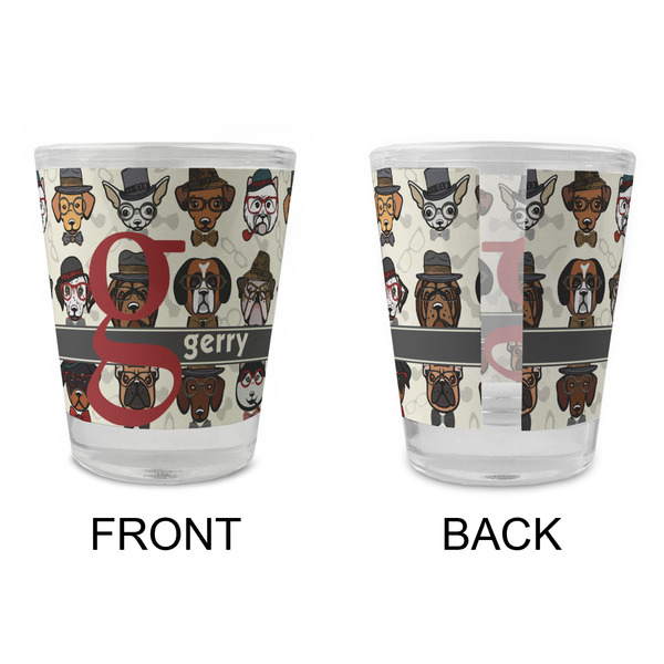 Hipster Dogs Glass Shot Glass - Standard - APPROVAL