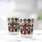 Hipster Dogs Glass Shot Glass - Standard - LIFESTYLE