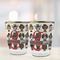 Hipster Dogs Glass Shot Glass - with gold rim - LIFESTYLE