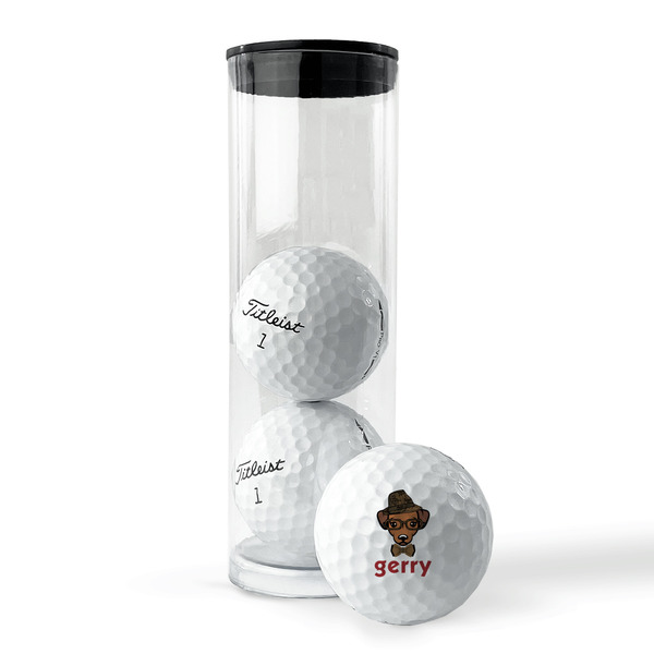Hipster Dogs Golf Balls - Titleist - Set of 3 - PACKAGING