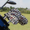 Hipster Dogs Golf Club Cover - Set of 9 - On Clubs