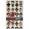 Hipster Dogs Golf Towel - Front (Large)