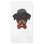 Hipster Dogs Guest Napkins - Full Color - Embossed Edge