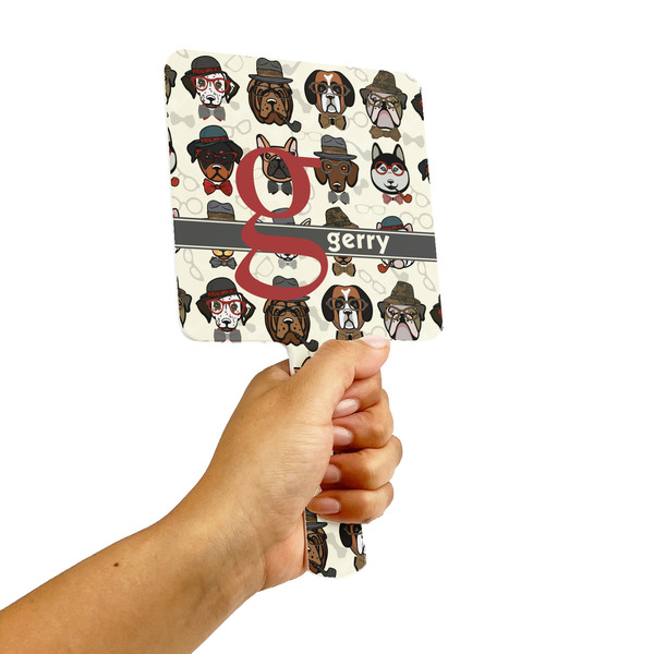 Hipster Dogs Hand Mirrors - Alt View