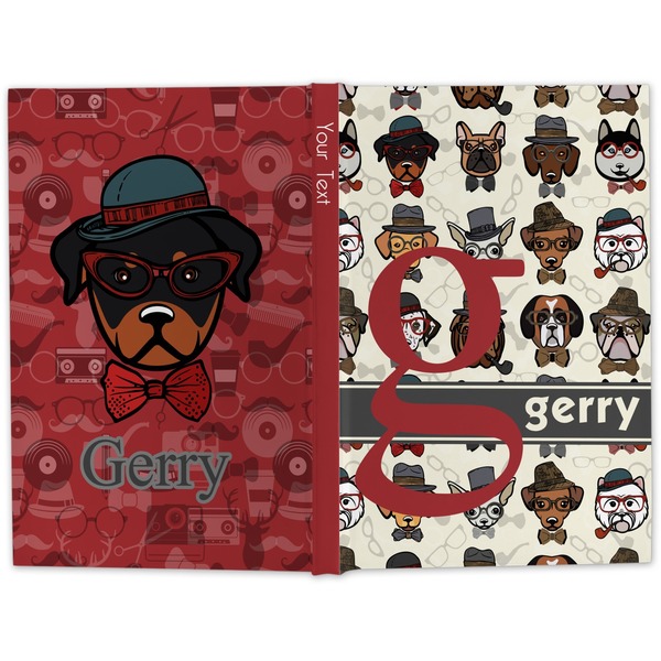 Hipster Dogs Hard Cover Journal - Apvl