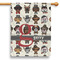 Hipster Dogs House Flags - Single Sided - PARENT MAIN