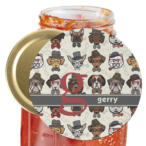Custom Hipster Dogs Jar Opener (Personalized)