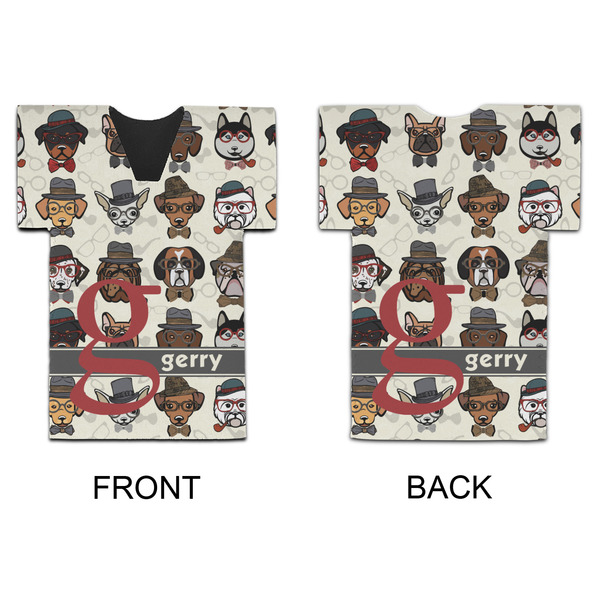 Hipster Dogs Jersey Bottle Cooler - APPROVAL