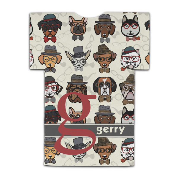 Hipster Dogs Jersey Bottle Cooler - BACK (flat)