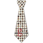 Hipster Dogs Iron On Tie - 4 Sizes w/ Name and Initial