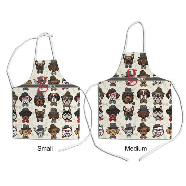Hipster Dogs Kid's Aprons - Comparison