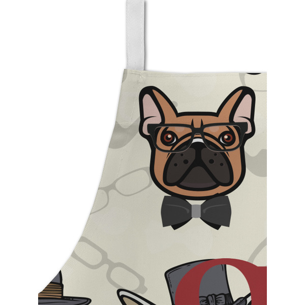 Hipster Dogs Kid's Aprons - Detail