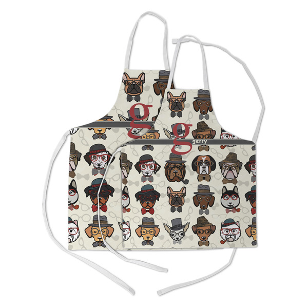 Hipster Dogs Kid's Aprons - Parent - Main