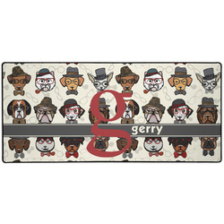Hipster Dogs 3XL Gaming Mouse Pad - 35" x 16" (Personalized)