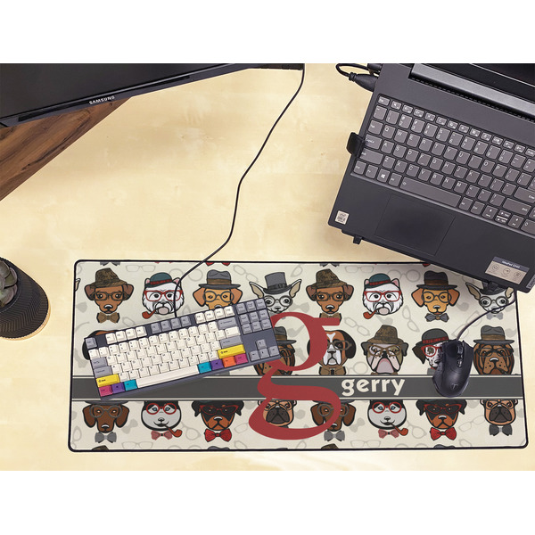 Hipster Dogs Large Gaming Mats - LIFESTYLE