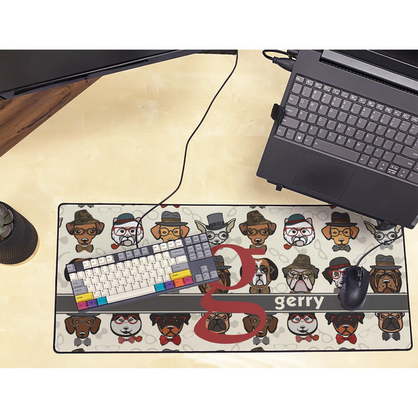 Hipster Dogs Large Gaming Mats - LIFESTYLE