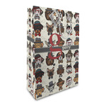 Hipster Dogs Large Gift Bag (Personalized)