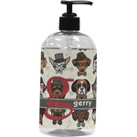 Hipster Dogs Plastic Soap / Lotion Dispenser (Personalized)