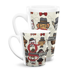 Hipster Dogs Latte Mug (Personalized)