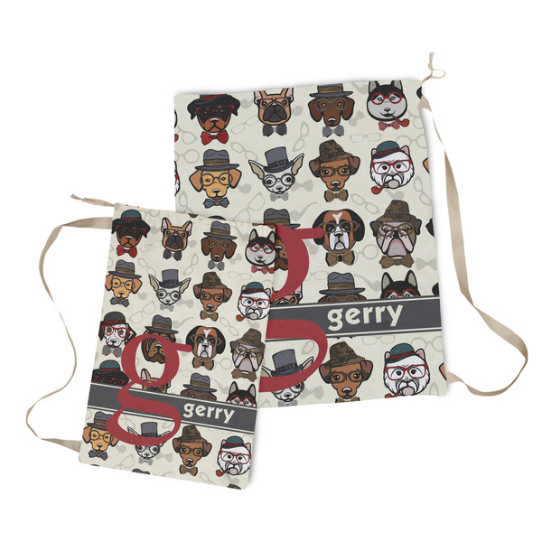 Hipster Dogs Laundry Bag - Both Bags