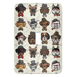 Hipster Dogs Light Switch Cover
