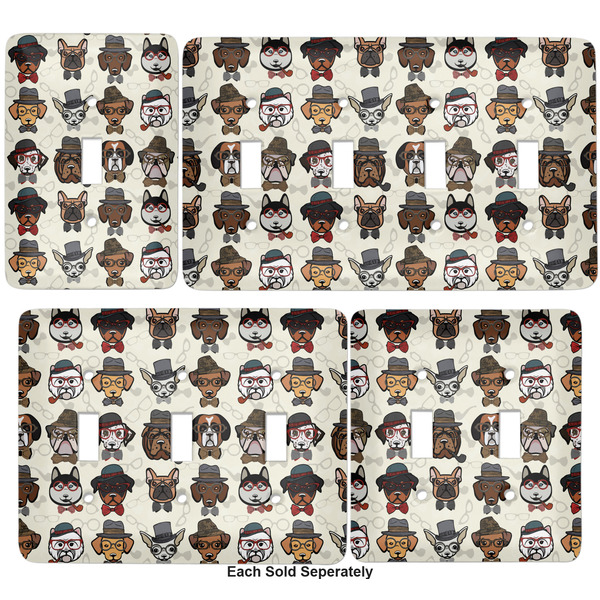 Hipster Dogs Light Switch Covers all sizes