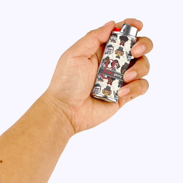 Hipster Dogs Lighter Case - LIFESTYLE
