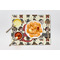 Hipster Dogs Linen Placemat - Lifestyle (single)