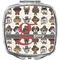 Hipster Dogs Compact Makeup Mirror (Personalized)