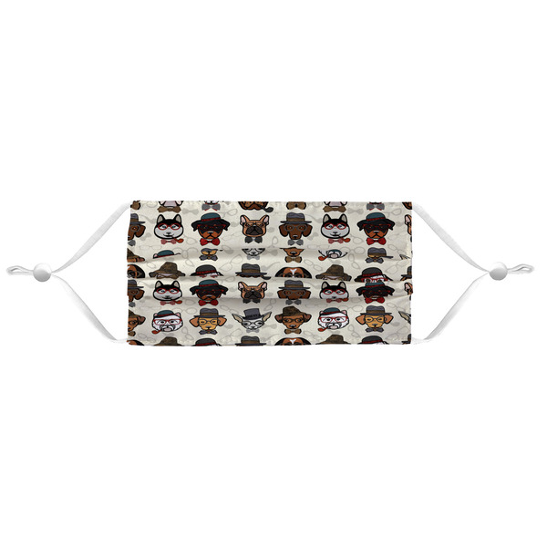 Hipster Dogs Mask - Pleated (new) APPROVAL