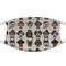 Hipster Dogs Cloth Face Mask (T-Shirt Fabric)