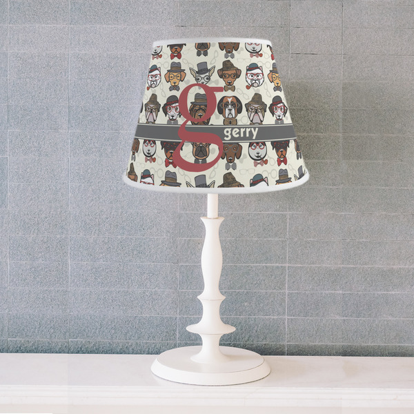 Hipster Dogs Poly Film Empire Lampshade - Lifestyle
