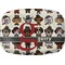 Hipster Dogs Melamine Platter (Personalized)