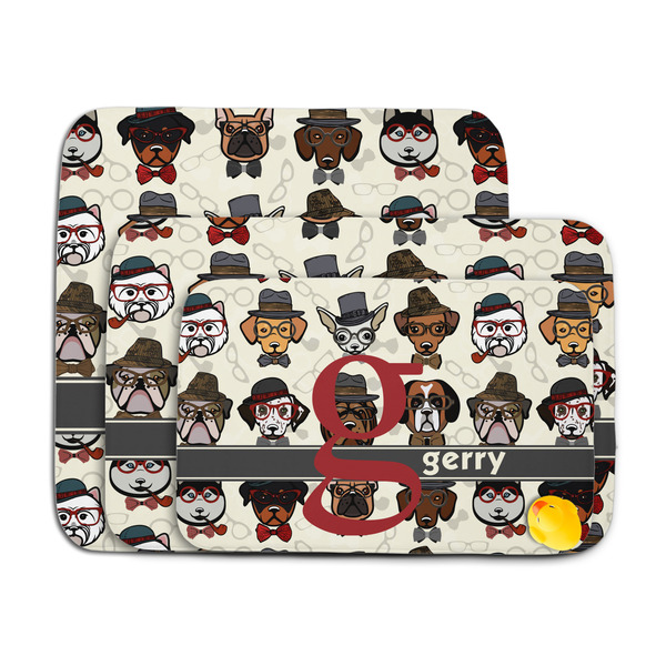 Hipster Dogs Memory Foam Bath Mat - MAIN PARENT