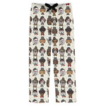 Hipster Dogs Mens Pajama Pants - S
