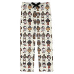 Hipster Dogs Mens Pajama Pants - XS