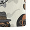 Hipster Dogs Microfiber Dish Towel - DETAIL