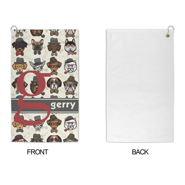 Hipster Dogs Microfiber Golf Towels - APPROVAL