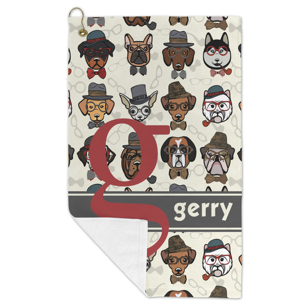 Hipster Dogs Microfiber Golf Towels - FOLD