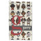 Hipster Dogs Microfiber Golf Towel (Personalized)