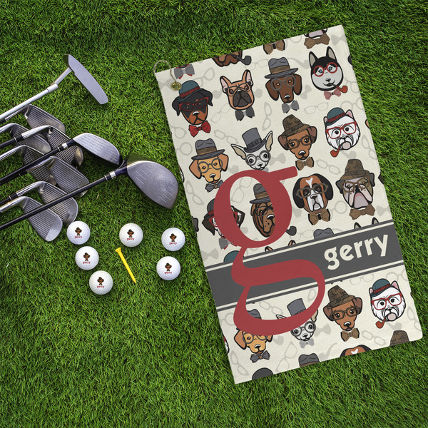 Hipster Dogs Microfiber Golf Towels - LIFESTYLE