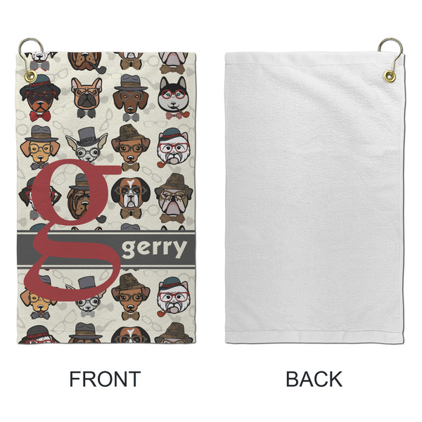 Hipster Dogs Microfiber Golf Towels - Small - APPROVAL
