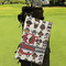 Hipster Dogs Microfiber Golf Towels - Small - LIFESTYLE