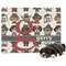 Hipster Dogs Microfleece Dog Blanket - Large