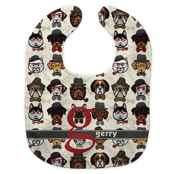 Hipster Dogs New Bib Flat Approval